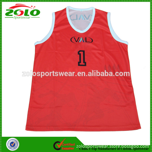 New Design Cheap Sublimation Sport Singlet